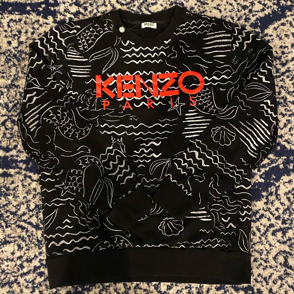 Kenzo Paris Mermaid Crewneck